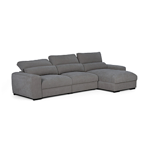  Canapé HECTOR Fonction lit + Rangement - Gris Foncé