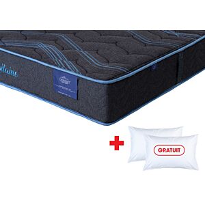 Matelas DOREMI CAPITAINE - Bleu / Noir + Oreillers Gratuits