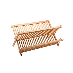 Égouttoir à vaisselle en bambou - Beige Art de la table