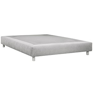Sommier Tapissé VALKERY FLORIDA 90x190 cm - Gris