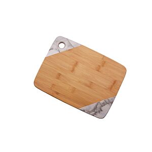 Planche à découper Effet Marbre Rectangulaire - Beige Art de la table