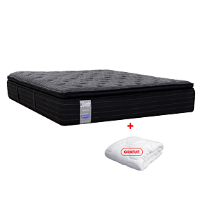 Matelas SEALY HEAVEN- Gris + Couette Gratuite