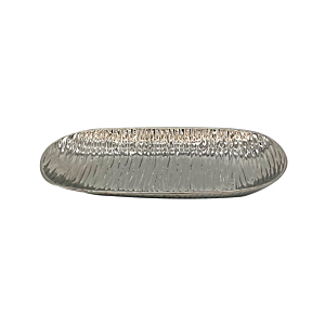 Plat Décoratif HUIFA 30x13,8x4cm - Argenté