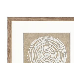 TABLEAU GEOMETRIQUE AVEC CADRE 56x56 -Multicouleur