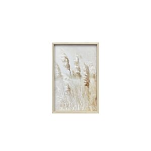 TABLEAU LE CHAMP HANDMADE AVEC CADRE - Multicouleur Tableaux