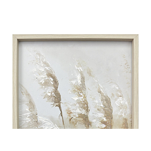 TABLEAU LE CHAMP HANDMADE AVEC CADRE - Multicouleur