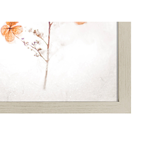 CADRE PHOTO CLASSIQUE EN MDF 20x25cm - GRIS CLAIR
