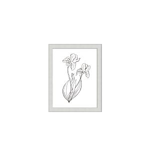 CADRE PHOTO RETRO 20x25cm - BLANC Décorations