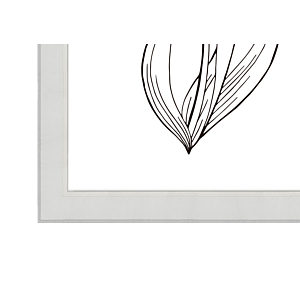 CADRE PHOTO RETRO 20x25cm - BLANC