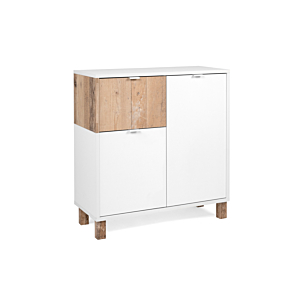 Commode Menorca - Blanc / Chêne Commodes rangements