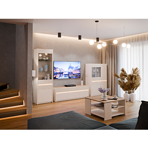Meuble TV OAK SQUERE - Beige