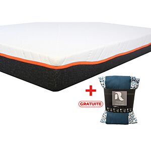 Matelas R NOVA - Blanc + Parure De Draps Gratuite