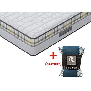 MATELAS RICHBOND R TONIC - Blanc + Parure de Draps Gratuite