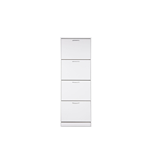 Meuble à Chaussures MAINZ 4 Abattants - Blanc