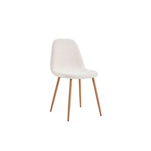 Chaise Bouclette FREYA - Blanc