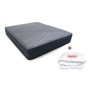 MATELAS BEAUTYREST SIGNATURE PLUSH - BLEU + Couette Gratuite
