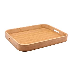 Plateau Rectangulaire bambou 45cm - Beige Naturel Art de la table
