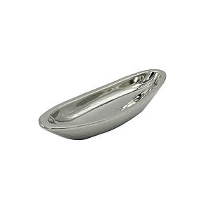 Plat Décoratif HUIFA 38x12x7cm - Argenté