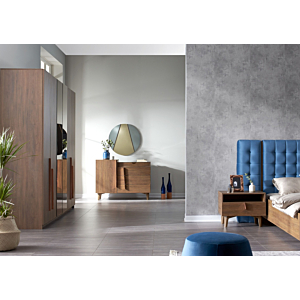 Commode CARPINUS - Chêne Foncé 