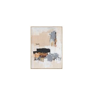 TABLEAU ABSTRAIT HANDMADE AVEC CADRE - MULTICOULEUR Tableaux