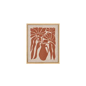 TABLEAU VASE AVEC CADRE - TERRACOTA Tableaux