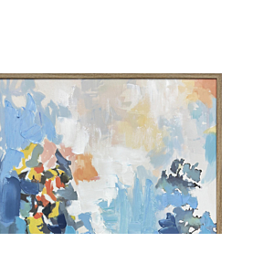 TABLEAU ABSTRAIT HANDMADE 90x120 - Multicouleur