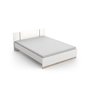 LIT WATSON WHITE 140x190 SANS SOMMIER - Blanc