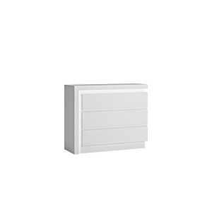 COMMODE LYON Avec 3 TIROIRS - Blanc Commodes et coiffeuses