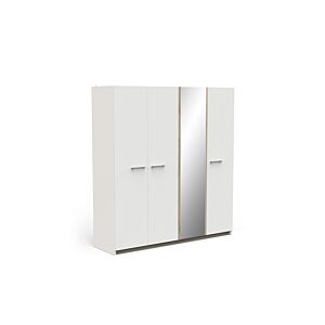 ARMOIRE WATSON WHITE - Blanc Armoires