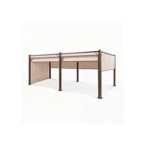 GAZEBO PURE-HARMONY EN ACIER - BEIGE Meubles jardin