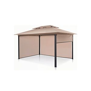 GAZEBO ALEX En Acier - BEIGE Meubles jardin