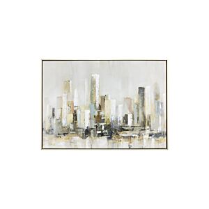 TABLEAU LA CITY HANDMADE - Multicouleur Tableaux