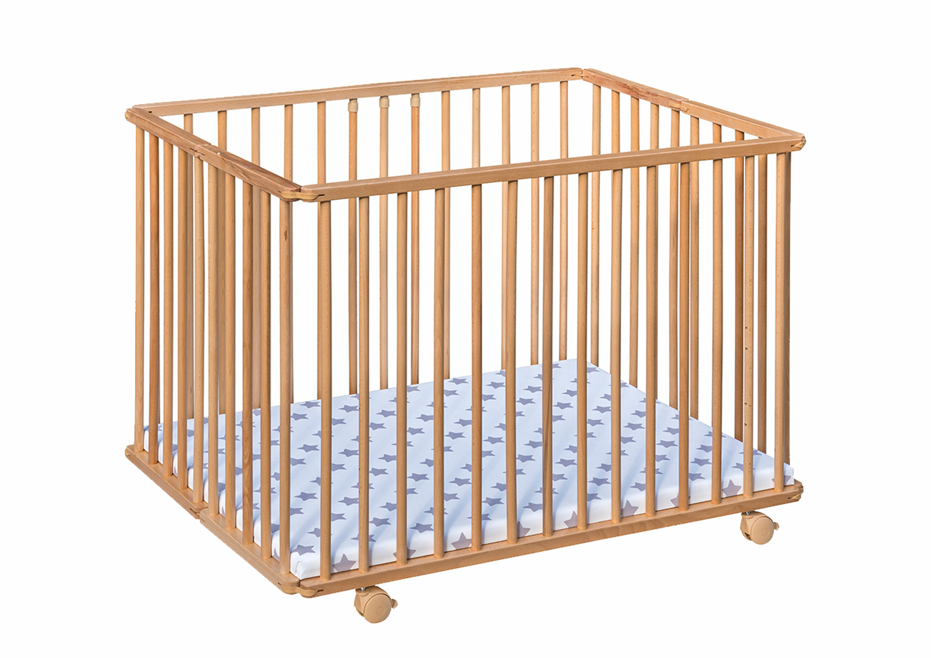 Lit Bebe Hugo 100 100 Matelas Beige Kitea Maroc