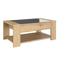 Table basse en verre BOREAL