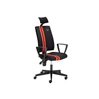 Chaise PROSPEED Noir - Rouge