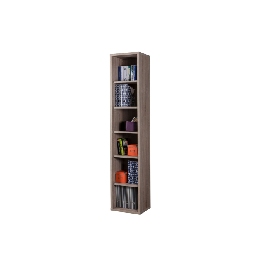 Étagère DISEGNO 44x35,5x217cm - Oak Foncé Rangements