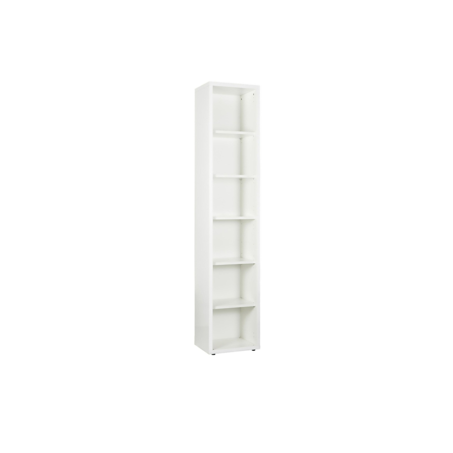 Colonne DISEGNO 6 Niches - Blanc Rangement professionnel