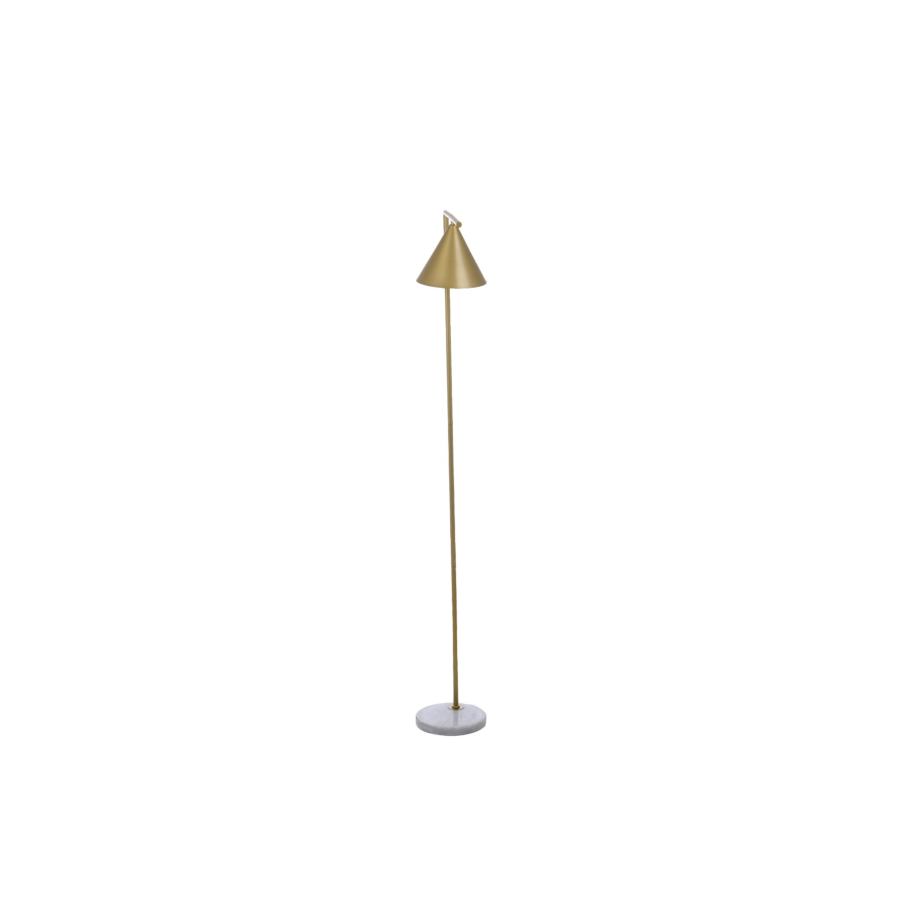 Lampadaire En Métal 156cm - Gold Lampadaire
