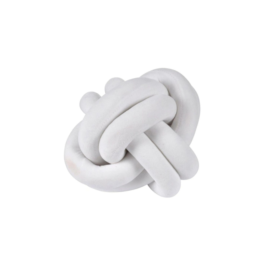 Coussin Nœud Décoratif WILD KIDS - Blanc Coussins décoratifs