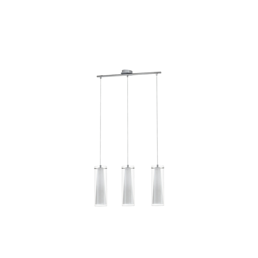 Suspension PINTO HL/3 E27 - Blanc Luminaires Ramadan