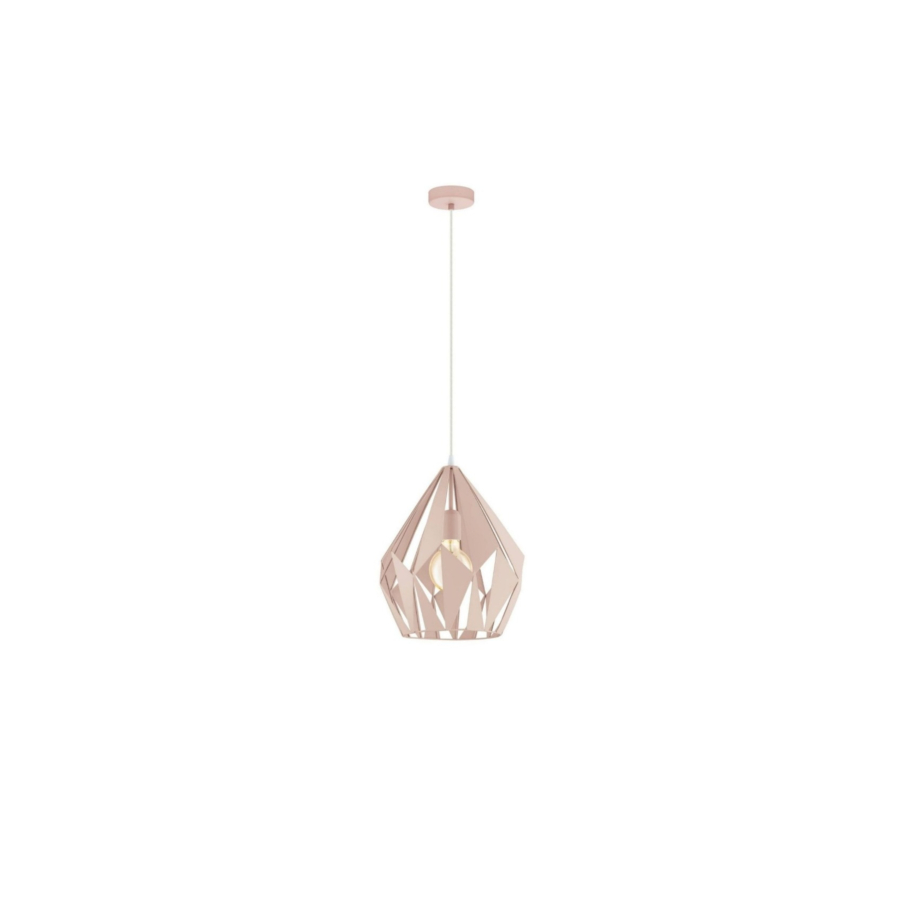 Suspension CARLTON 150cm - Pastel Abricot Suspensions