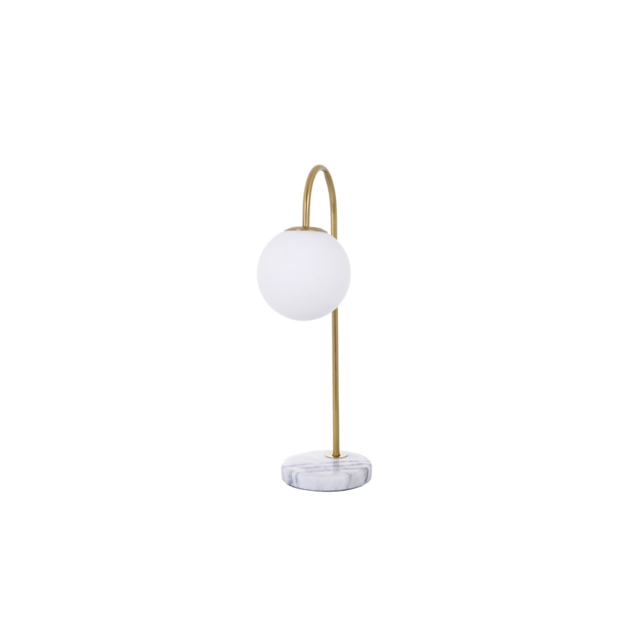 Lampe De Table En Métal 54cm - Gold Promotions