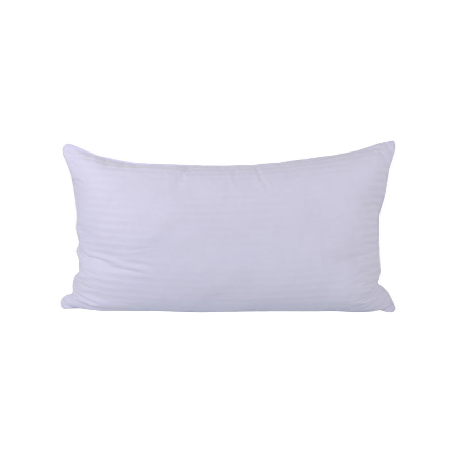Oreiller SOMEO SATINE 50x90cm - Blanc Textile blanc
