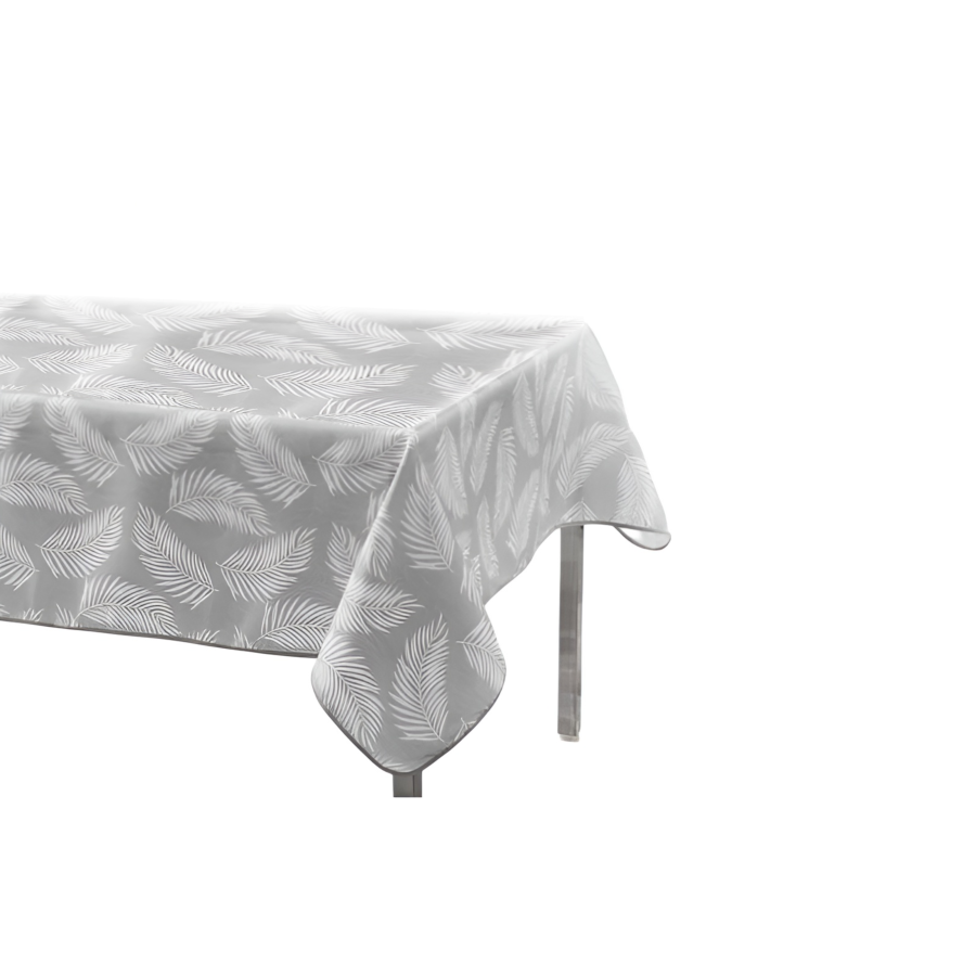 Nappe Décoratif LIFETTE 150x240cm - Gris Nappe et serviettes