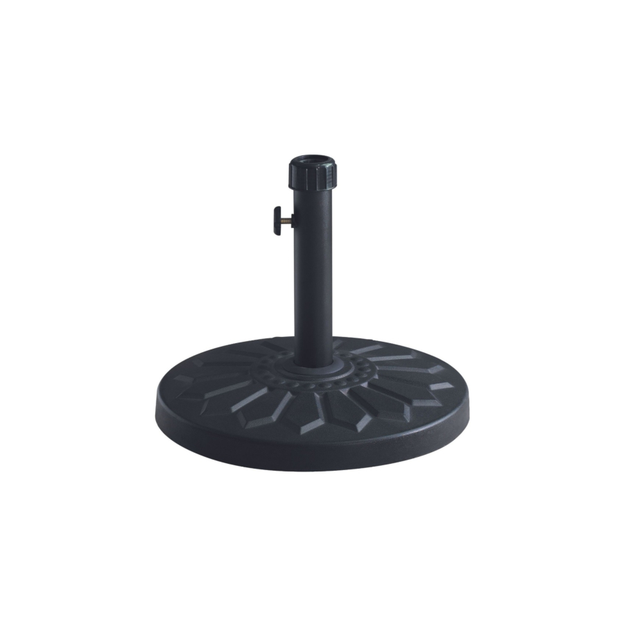 Base Parasol 13 Kg Ronde - Noir Meubles jardin