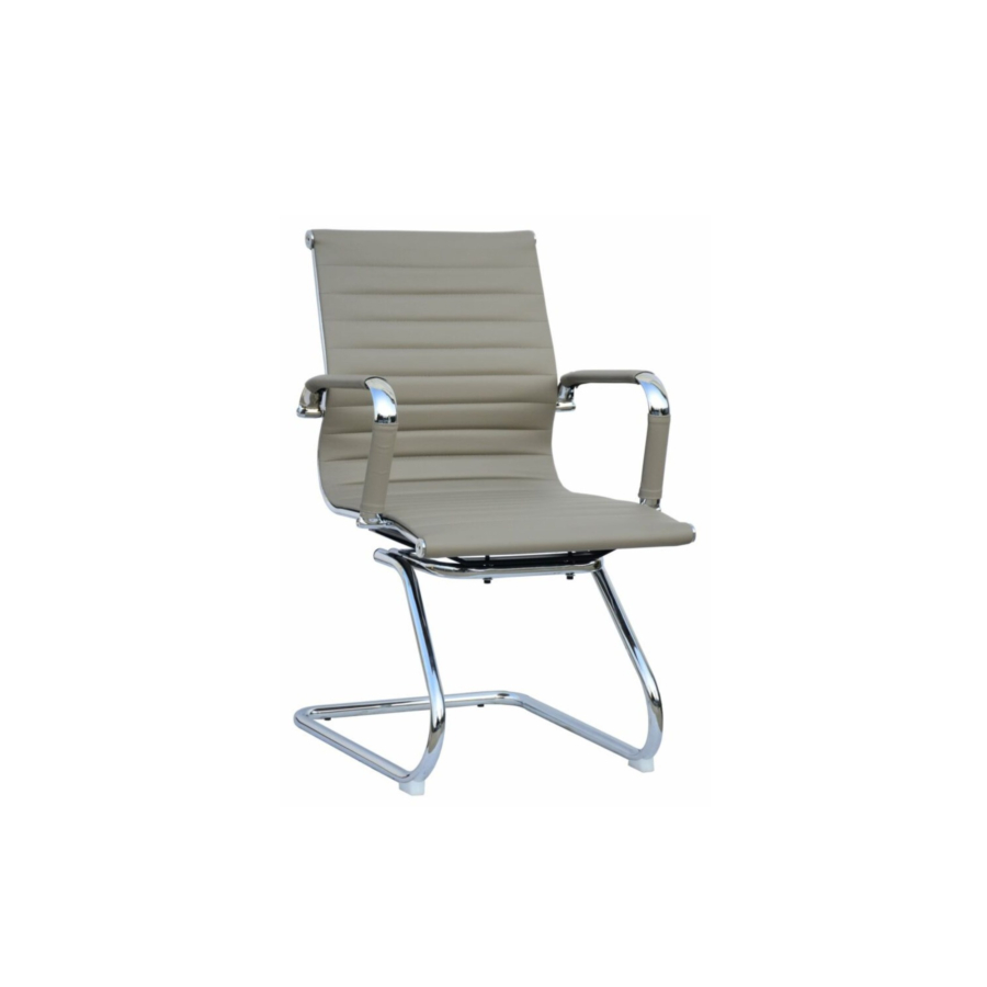 Fauteuil Visiteur BELLA - Grège Fauteuil Visiteur