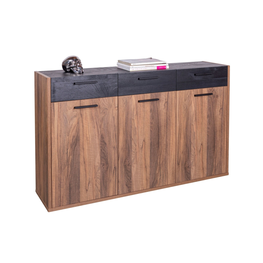 Élément De Rangement Moyen DAVINCI BRERA - Noyer Rangement professionnel