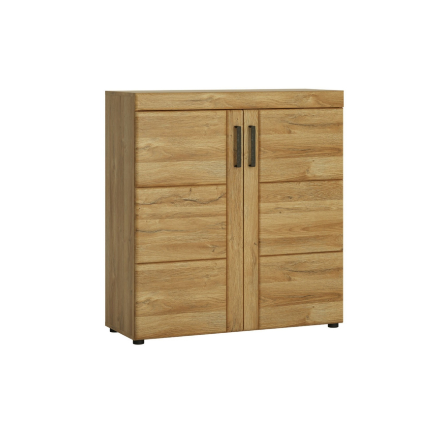 Meuble À Chaussure 2 Portes CORTINA - Sonoma Soldes été vague 2