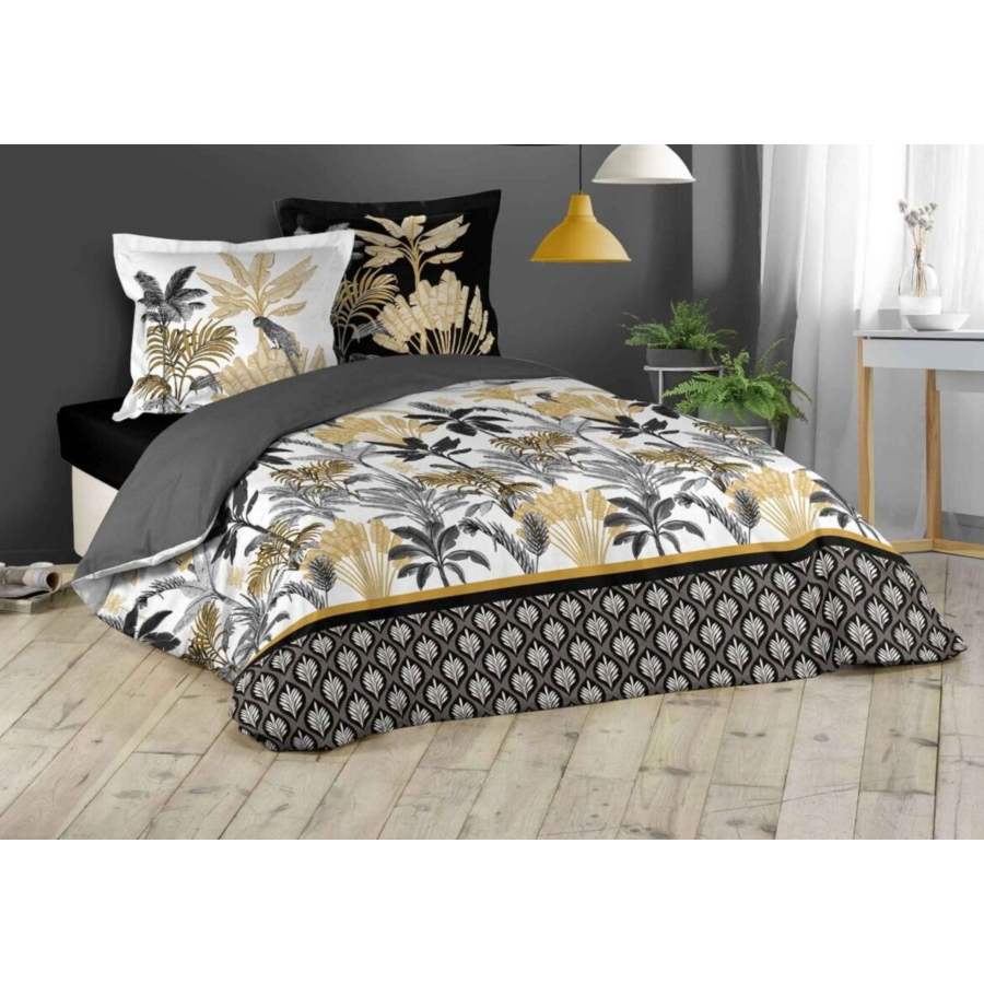 Parure De Lit 3 Pièces Imprimé ALLOVER KARABA - Multi-couleur Parure de lits