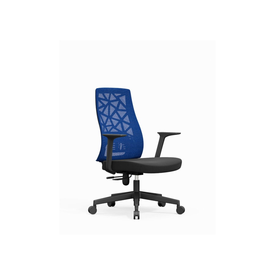 Fauteuil Sénateur BEIRUT - Bleu / Noir Fauteuil Sénateur